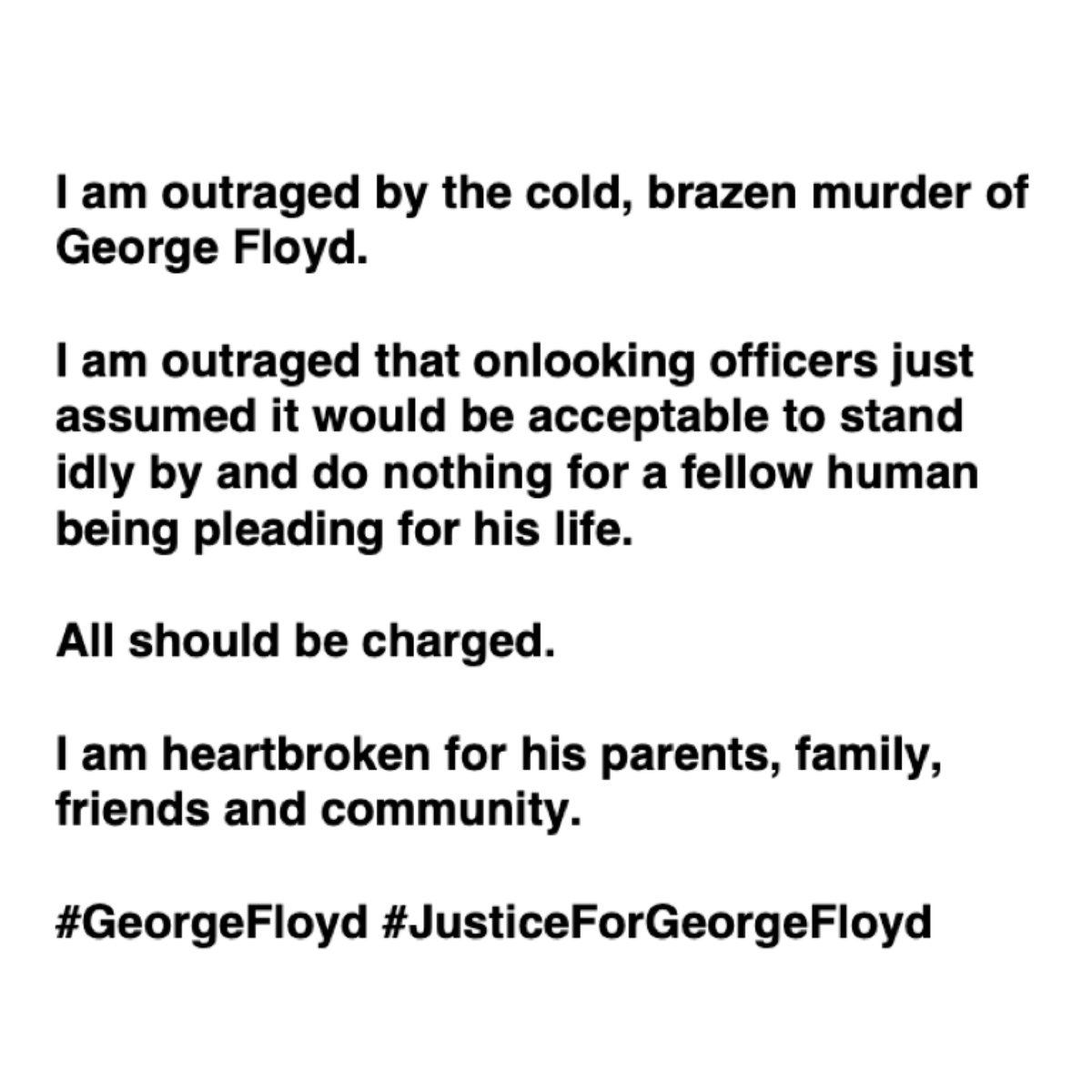 DrPhil's tweet photo. Outraged and heartbroken.
#JusticeForGeorgeFloyd #GeorgeFloyd https://t.co/kDBzp5GjBZ