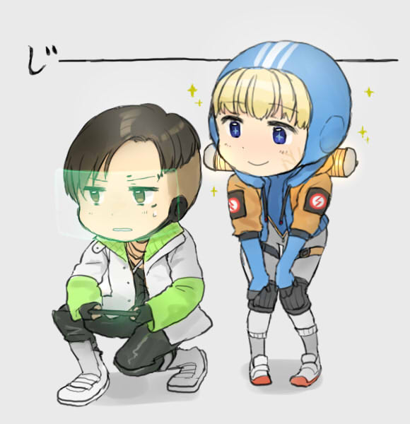 つづや V Twitter Apex クリワト Apexlegends Apex エーペックス エーペックスレジェンズ Apexlegendsfanart Apexイラスト Wattson ワットソン クリプト Crypto クリワト