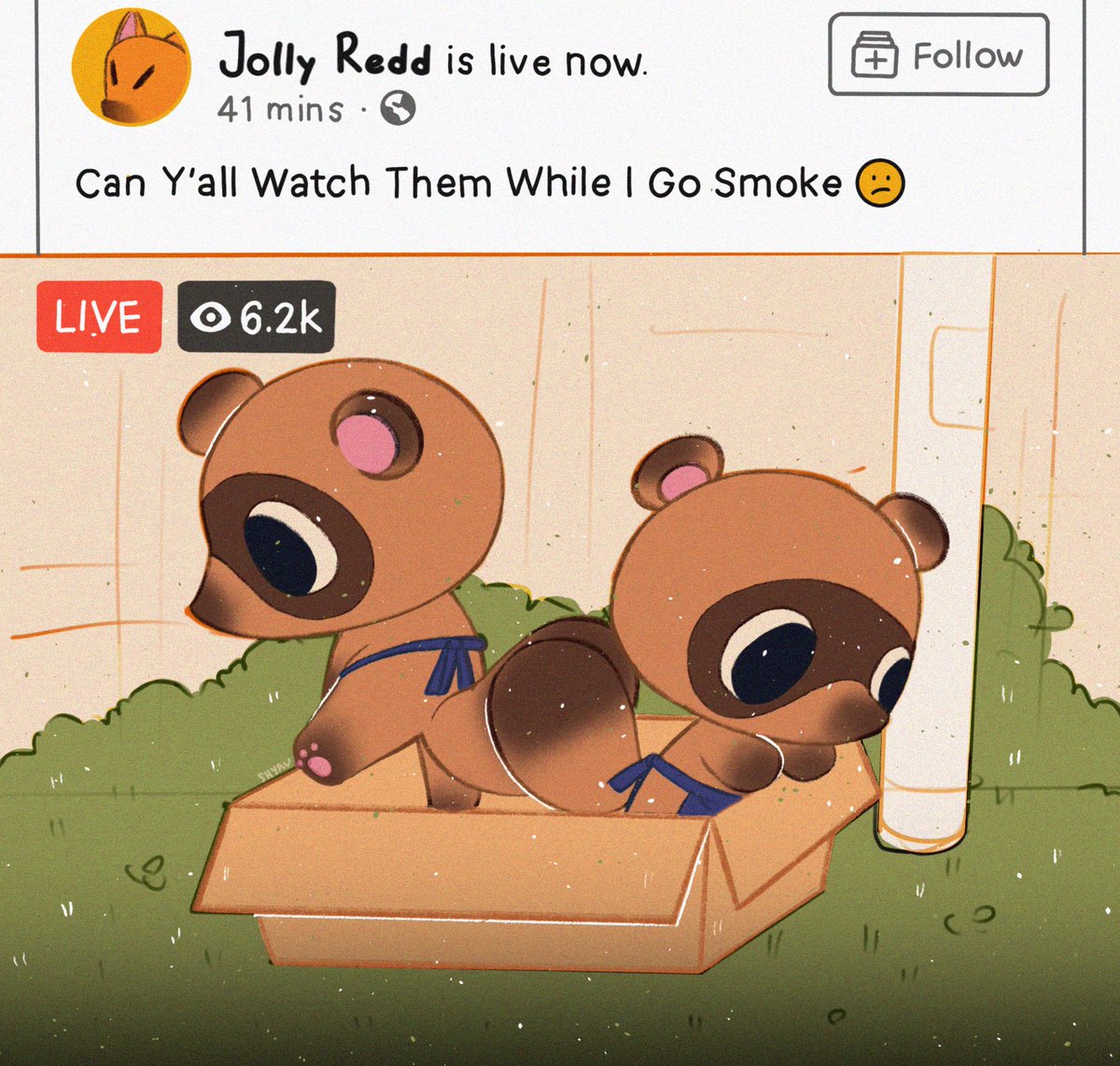 shyav_'s tweet photo. This is why Tom Nook wants a divorce #AnimalCrossingNewHorizon #ACNH https://t.co/Funb0xp3ox