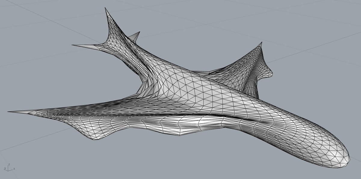 hayamatomoe's tweet image. 飛行機を学習してモデリング #pytorch3d