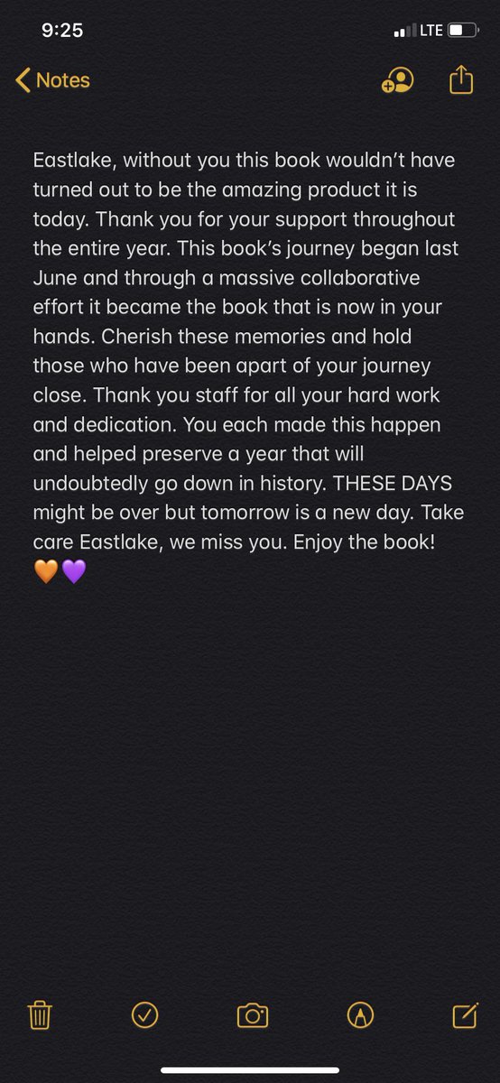 Eastlake HS Yearbook tweet media