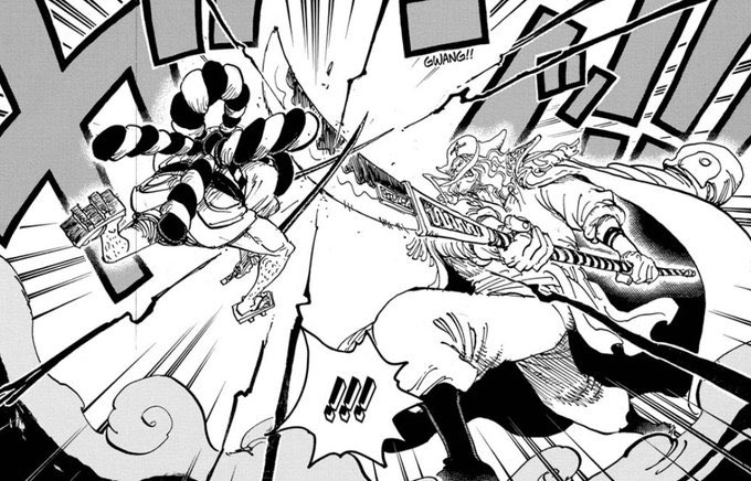 The only way Zoro is Killing Kaido is if he’s now way stronger than Oden:The man that made prime Whitebeard sweat buckets, The man who didn’t get knocked out from a named attack from the strongest pirate ever. Zoro’s current level has to be higher since Kaido’s stronger now