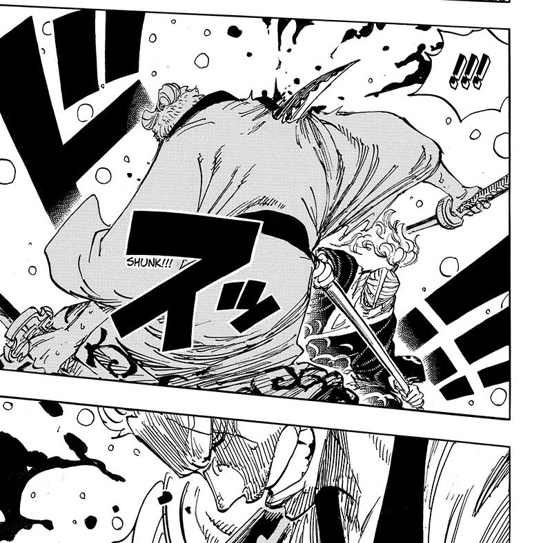 Zoro struggled catching his breath using Enma once meanwhile 10 yo Oden was casual using it. He passed out for several hours from a stabbing wound and was out of breath after fighting no names ninjas. I seriously doubt he’s as strong as Oden meaning he can’t kill Yonko Kaido