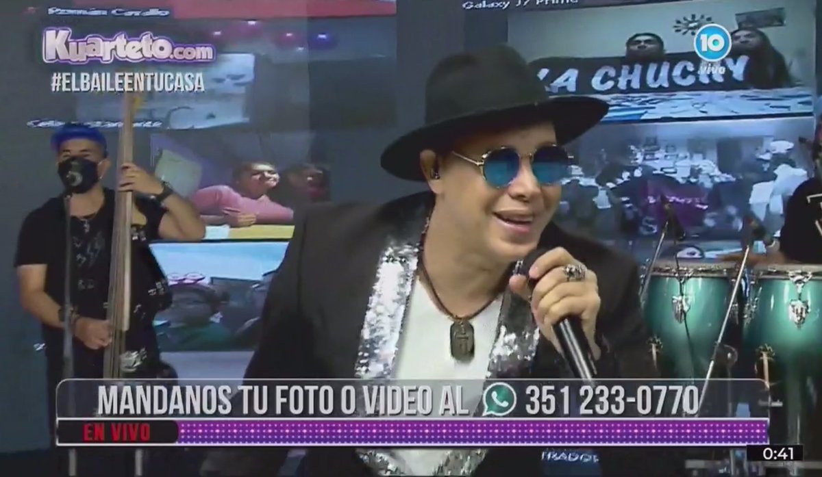 ratingcordoba's tweet photo. [AHORA] 📺 Se presenta Jean Carlos en @kuarteto #ElBaileEnTuCasa y sigue siendo tendencia número 1 en Córdoba por @canal10cba cc @JeanCarlosFanso https://t.co/nSAgwtNT8V