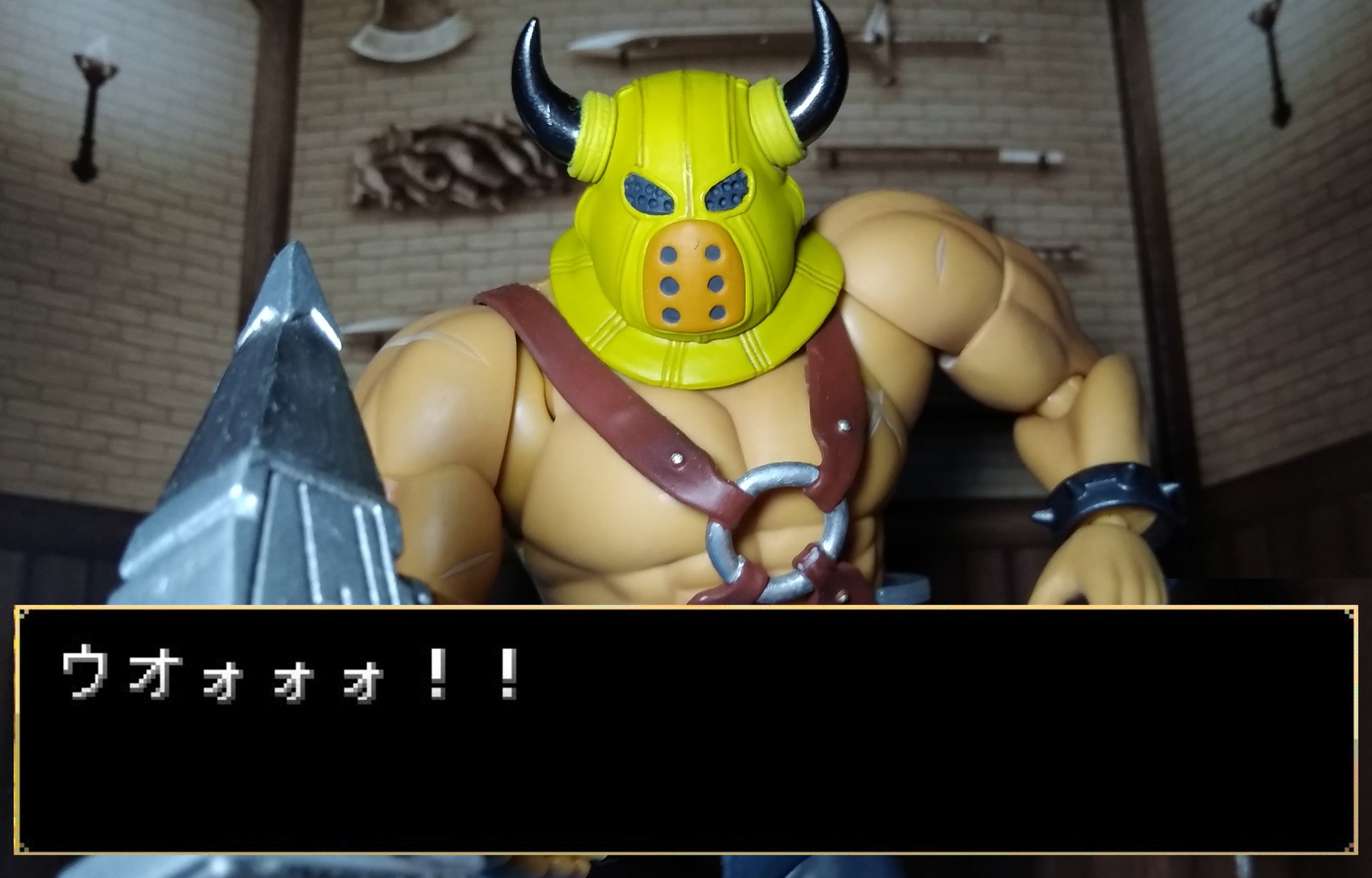 Arc173 というわけで そのトールハンマーを組み合わせて あらくれ発売決定時からやりたかった事が実現した ドラクエとカオブレのコラボだ ウオオオォォォ カオブレ ダウェイク カオスブレイカー ダークアウェイク カースヘッド