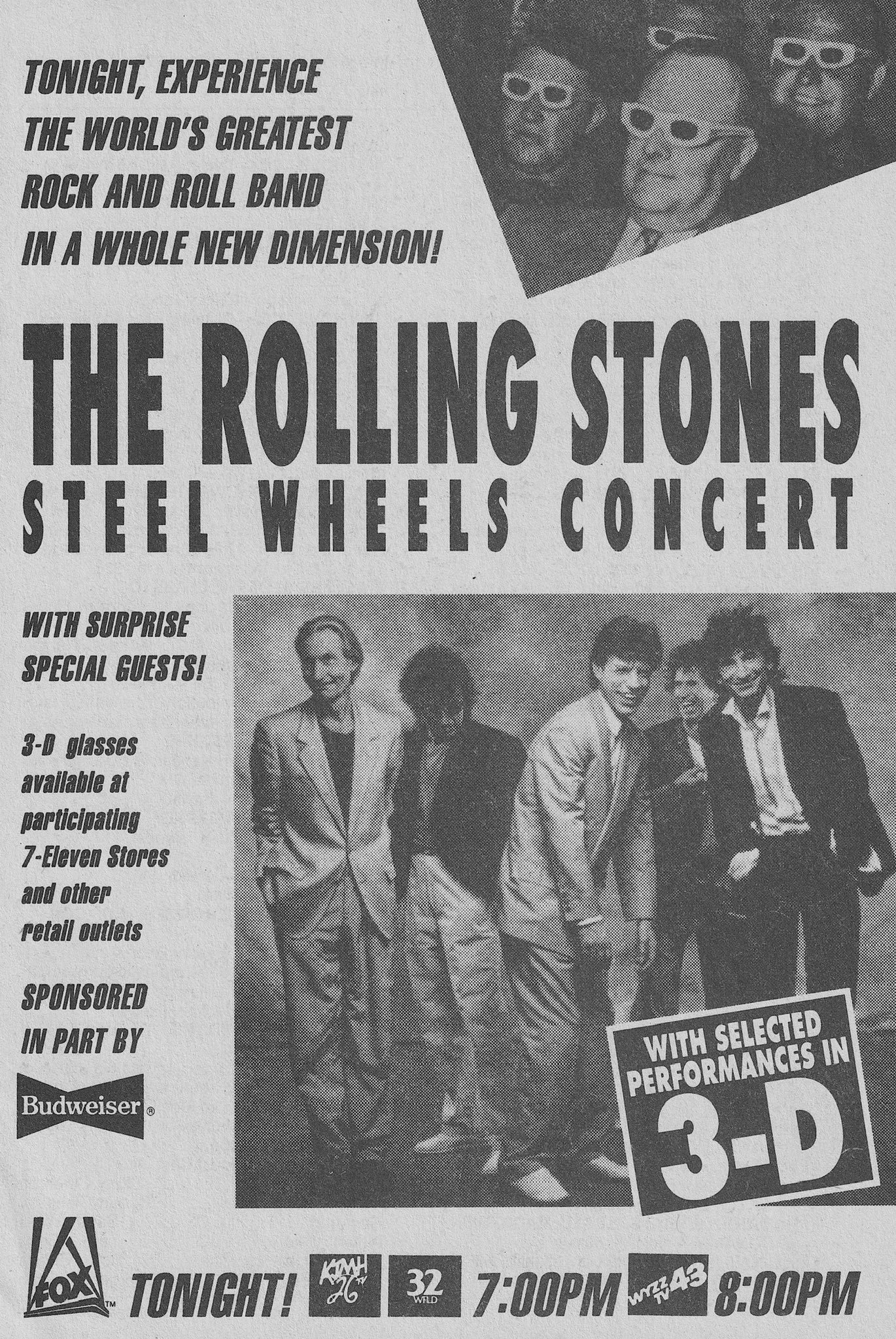 ISO: Rolling Stones 3-D video from Fox TV Special