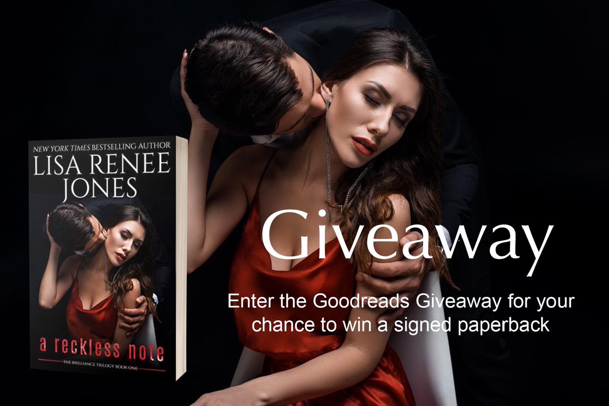 Moms_Book_Xscap's tweet photo. ꧁ Goodreads Giveaway ꧂

A RECKLESS NOTE (Brilliance Trilogy Book 1) by @LisaReneeJones releases June 23rd.

#TBR: https://t.co/efikj3H3zM

#Preorder: https://t.co/JMHrqCZck5

#Giveaway: https://t.co/T51zI0Jyvg

#LisaReneeJones #ARecklessNote #BrillianceTrilogy #ComingSoon https://t.co/OSKpG3tdZU