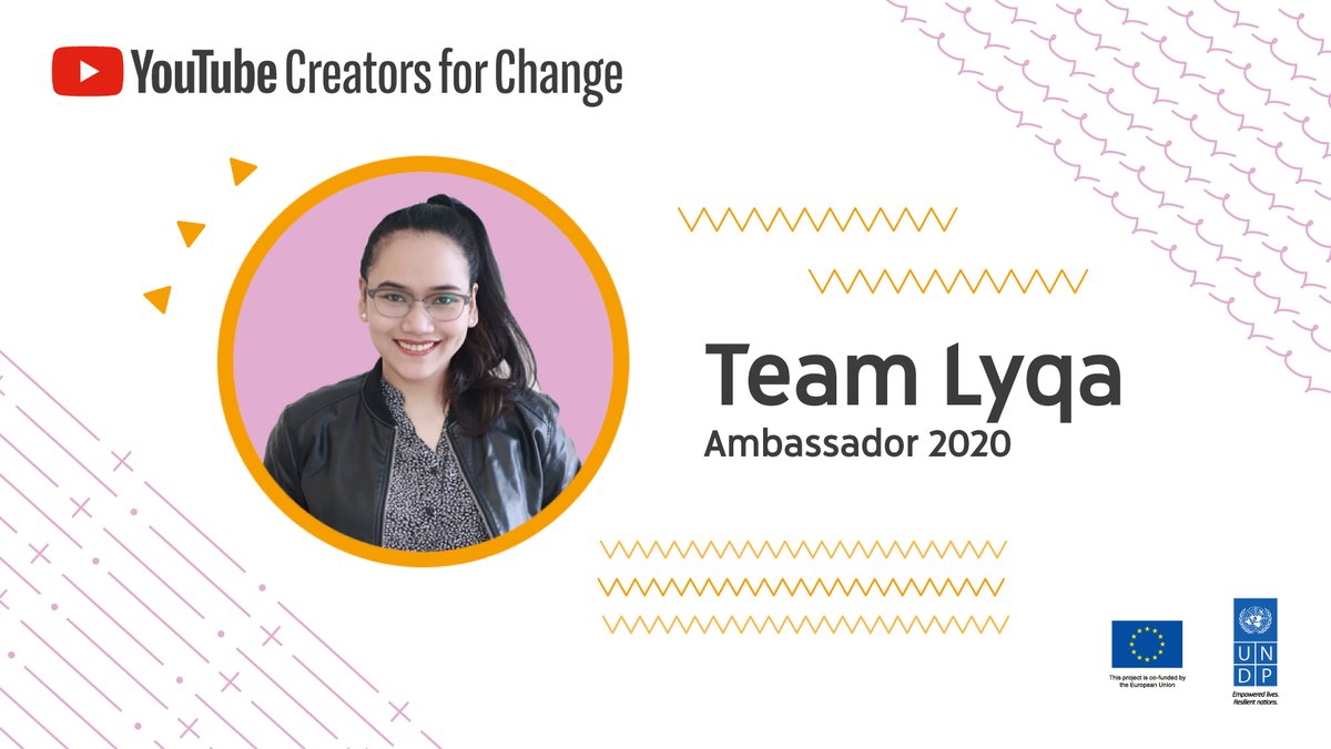 UNDPPH's tweet photo. YouTube creator @teamlyqa’s mission is to provide educational tips. But sometimes persons with disabilities can be sidelined. As a #CreatorforChange, Lyqa decided to do something to ensure that everyone can "Be Heard."
Watch out for the premier on Wednesday! https://t.co/smHjMJjOxT