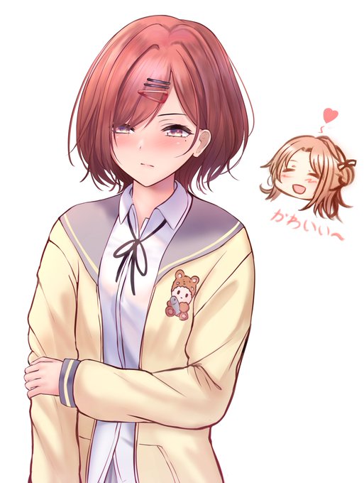 Madoka w/ Hinana Clothes

#シャニマス #樋口円香 