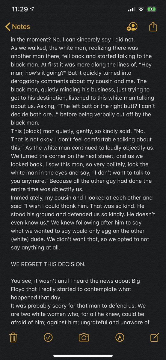 Abbie_Victoriaa's tweet photo. I’m not usually one to get personal on social media, but this needs to be said. 
To my black brothers and sisters: I’m so sorry you’ve had to live in fear your entire lives, and I’m sorry it’s taken THIS LONG &amp; THIS MUCH for white people to get a clue &amp; step up. #BlackLivesMatter https://t.co/kr6lqWCoXf
