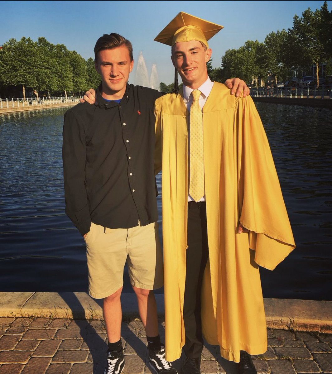 CamLeGrand5's tweet photo. happy 19th birthday to my right hand man, best friend, and best younger brother a man could ask for. live it up, and always remember i’m the favorite child❤️ https://t.co/p6GW6LIlsI