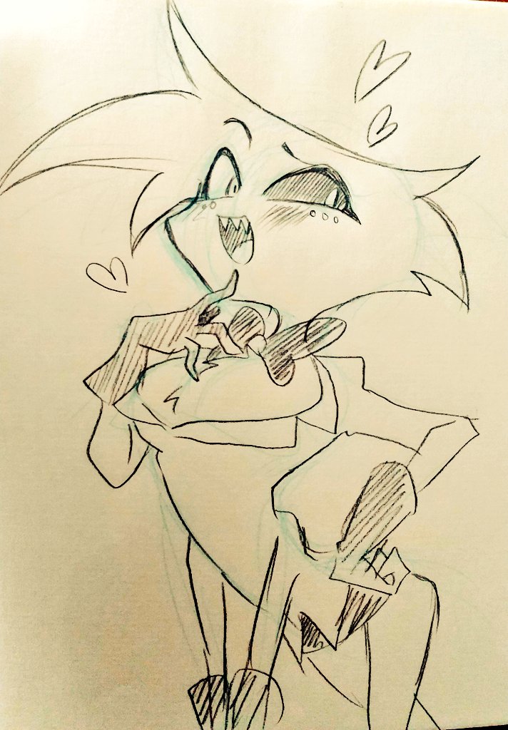yamatoooooo's tweet photo. エンジェルダストさんえっちなキャラだなぁって思ってたら本当にえっちなキャラだった https://t.co/Nqr88dUjyV