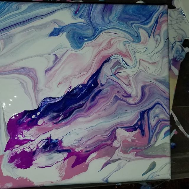 CreatedByAxe's tweet photo. Can't wait to see how these dry. 
Its vary relaxing and satisfying to work with pouring paint. 
#artistmom 
#Artist 
#acrylicpaintpour 
#axecreative https://t.co/ot2YqGjPtN https://t.co/vdbNd4XURC