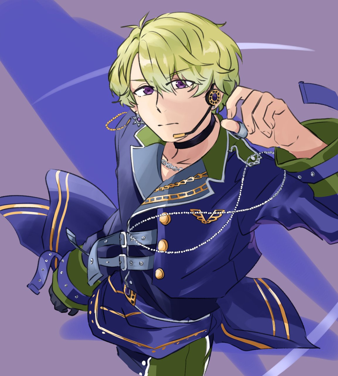 Nov 飴 A3 Enst My Favourite Idol Group Squints At Smudged Writing On Hand Gekkagumi T Co Xl8zczv1ng Twitter