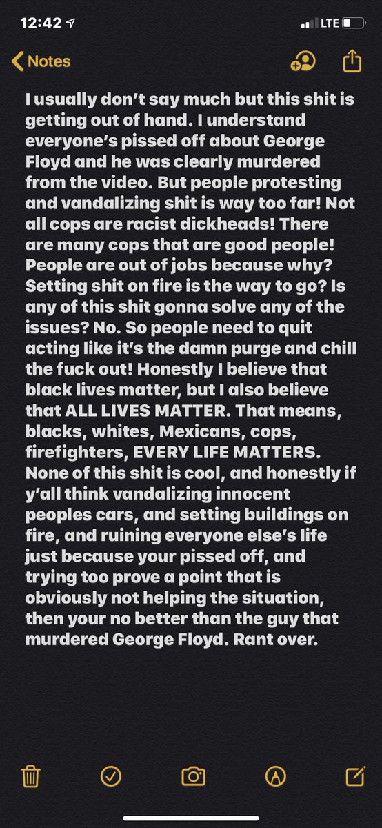 MarieMedcalf's tweet photo. Rant over. The world is obviously fucked up. https://t.co/EKoo4yaZIN