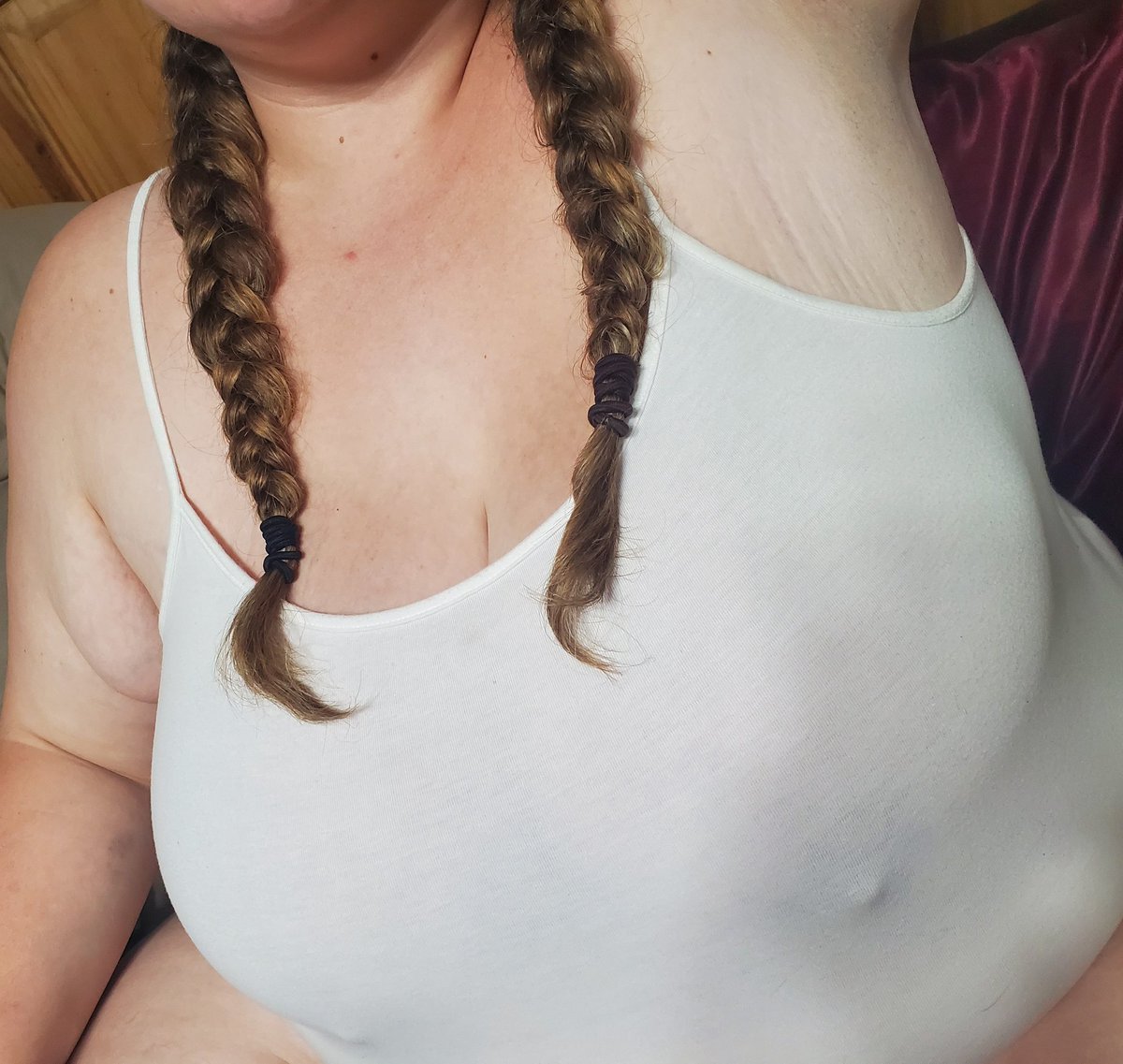 tornado_titty's tweet photo. Who doesn't love pigtails and huge tits? #tittytornado #allnatural #bustybeauty https://t.co/LbO0AFw8pN