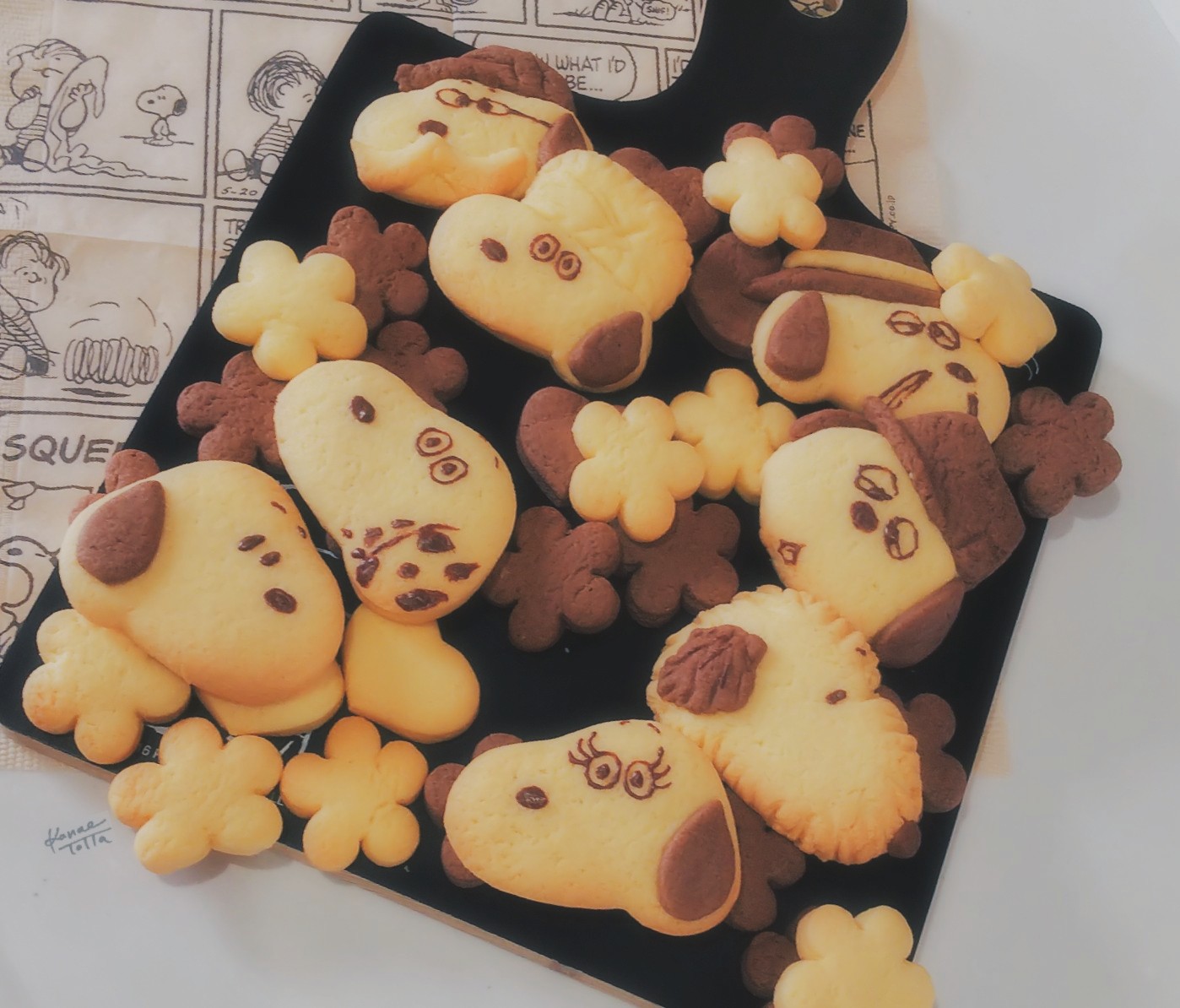 かなーぶらうん スヌーピークッキー作り スパイクとオラフがかなり微妙になった ベルちゃんは睫毛気合い入りすぎ アニメ版でも作りたいね Peanuts Snoopy スヌーピー スヌーピークッキー T Co Rom8lqylke Twitter