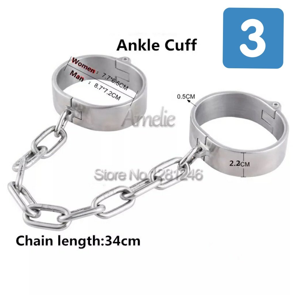 제품번호 : 10번
가격 
 1.Collar neck
 - man : 55,000원
 - women : 50,000원
 2.Handcuff
 - man : 65,000원
 - women : 60,000원
 3.Ankle cuff
 - man : 70,000원
 - women : 65,000원 

<주문 서식>
제품번호 : 
성함 :
연락처 :
주소 :
개인통관고유부호 :
작성하셔서 DM부탁드립니다.