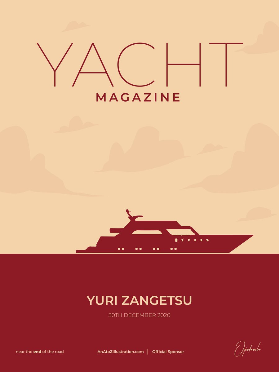 Yacht By Yuri ZangetsuDid this in a magazine form. Lifestyle stuff