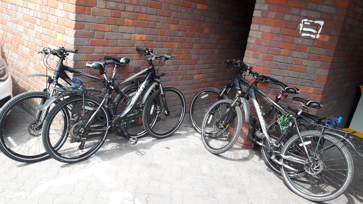 No cycling for me today (bit too warm for anything more than walking!) but the bikes have had a spring clean & some TLC and are ready to go for next week when it's a bit cooler. Give us a wave if you see us out and about! #WycombeNHPT #someonesgottadoit #cyclepatrol #C7050