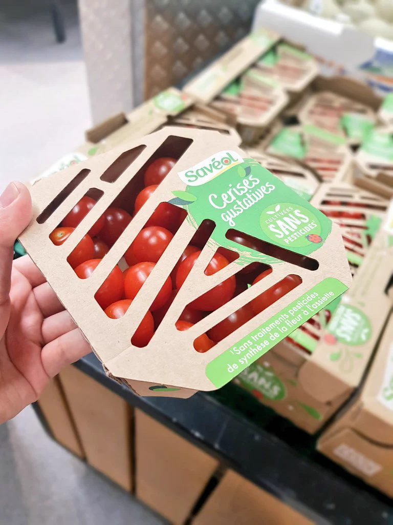 プラ一切無しの完全紙パッケージ...! プラを使う罪悪感はないし、可愛い！！