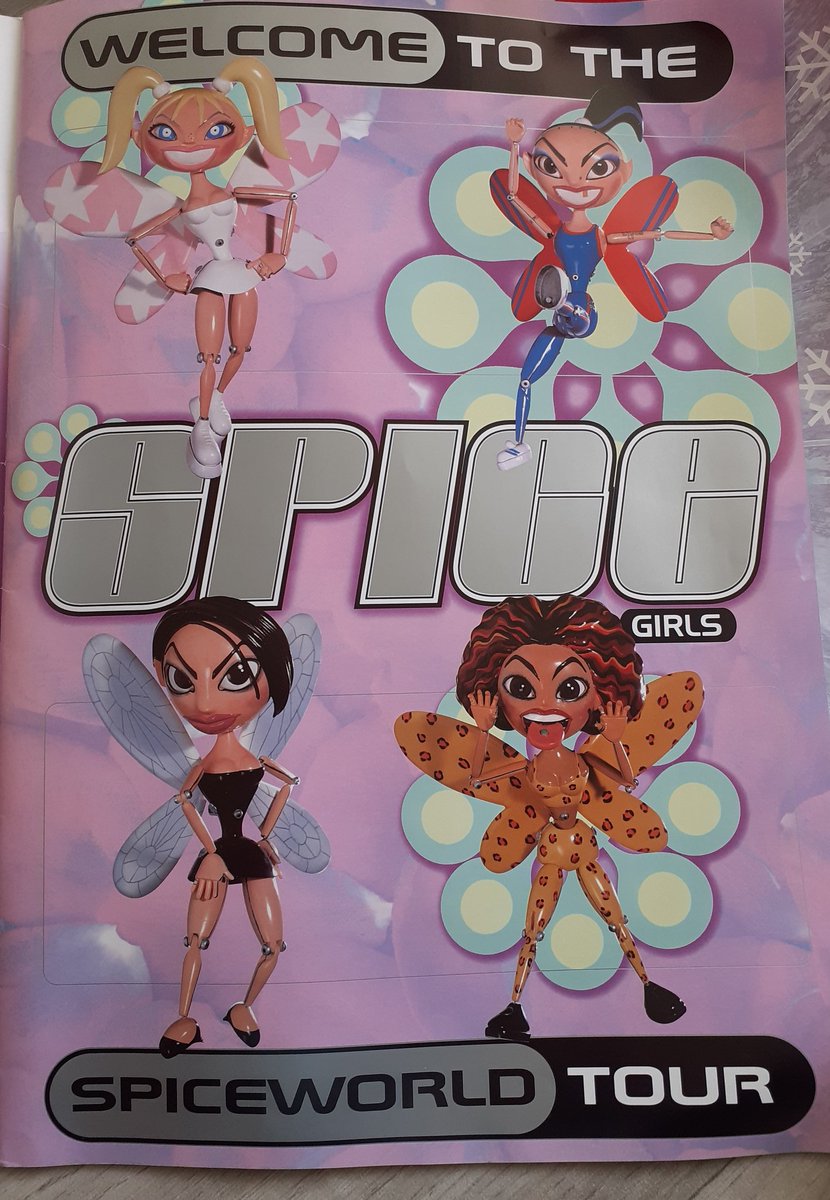 SpiceGirlfanUK's tweet photo. This would've made a much better front cover to the #spiceworld #backinbritain tour book! #spicegirls https://t.co/catQe7zDhx