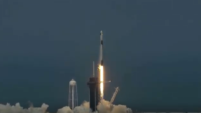 AMERICA IS BACK IN SPACE FROM AMERICAN SOIL!🇺🇸

Impressed by <a href="/SpaceX/">SpaceX</a> and <a href="/NASA/">NASA</a>, all the amazing engineering behind this launch. Looking forward and good luck with the docking of <a href="/Space_Station/">International Space Station</a>.

#LaunchAmerica