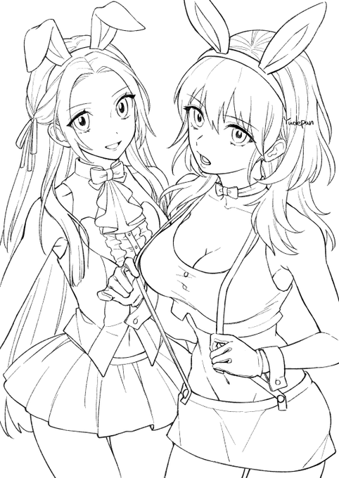 ぬりえもあるぞ!右は透過したやつ 