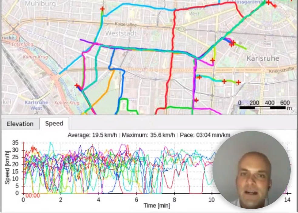 PythonShow's tweet image. Must-see for city cyclists: @eumiro tuning the daily commute at #PythonShow youtu.be/2aOCv3kXF4w?t=… 🚴🐍 The project page: github.com/eumiro/pygohome