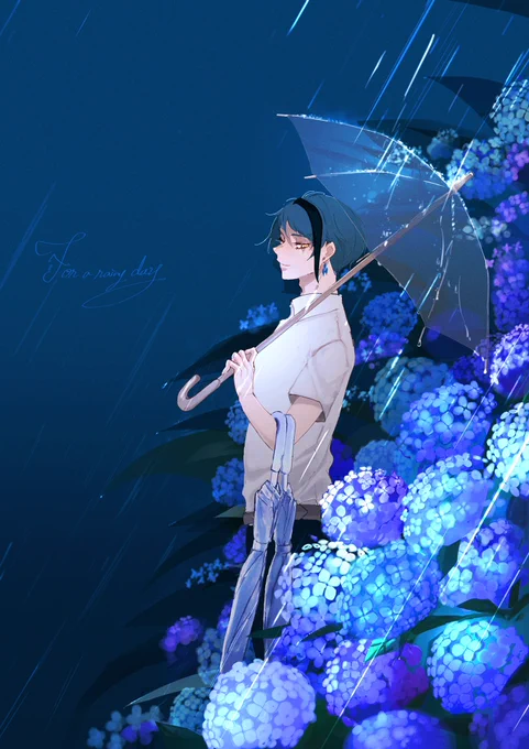 雨の日

#ツイステファンアート 