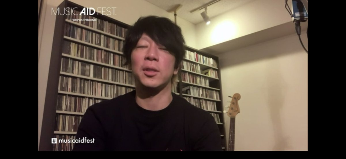 wadashi's tweet image. 細美さん、眉毛剃ったの絶対「パイパン」ていった！笑
#MUSICAIDFEST