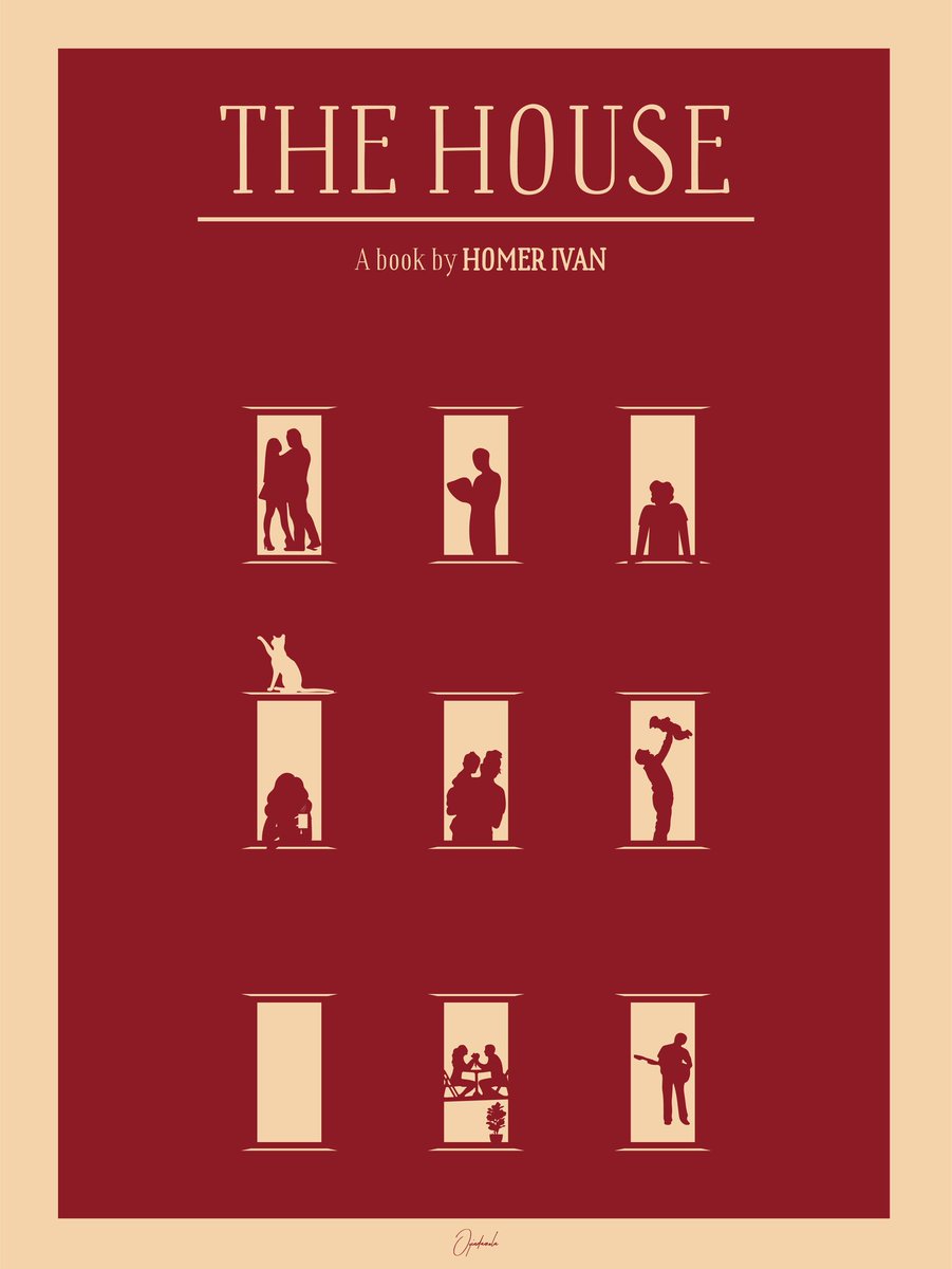 The House By Homer Ivan This was inspired by illustrated posters of Wes Anderson movies