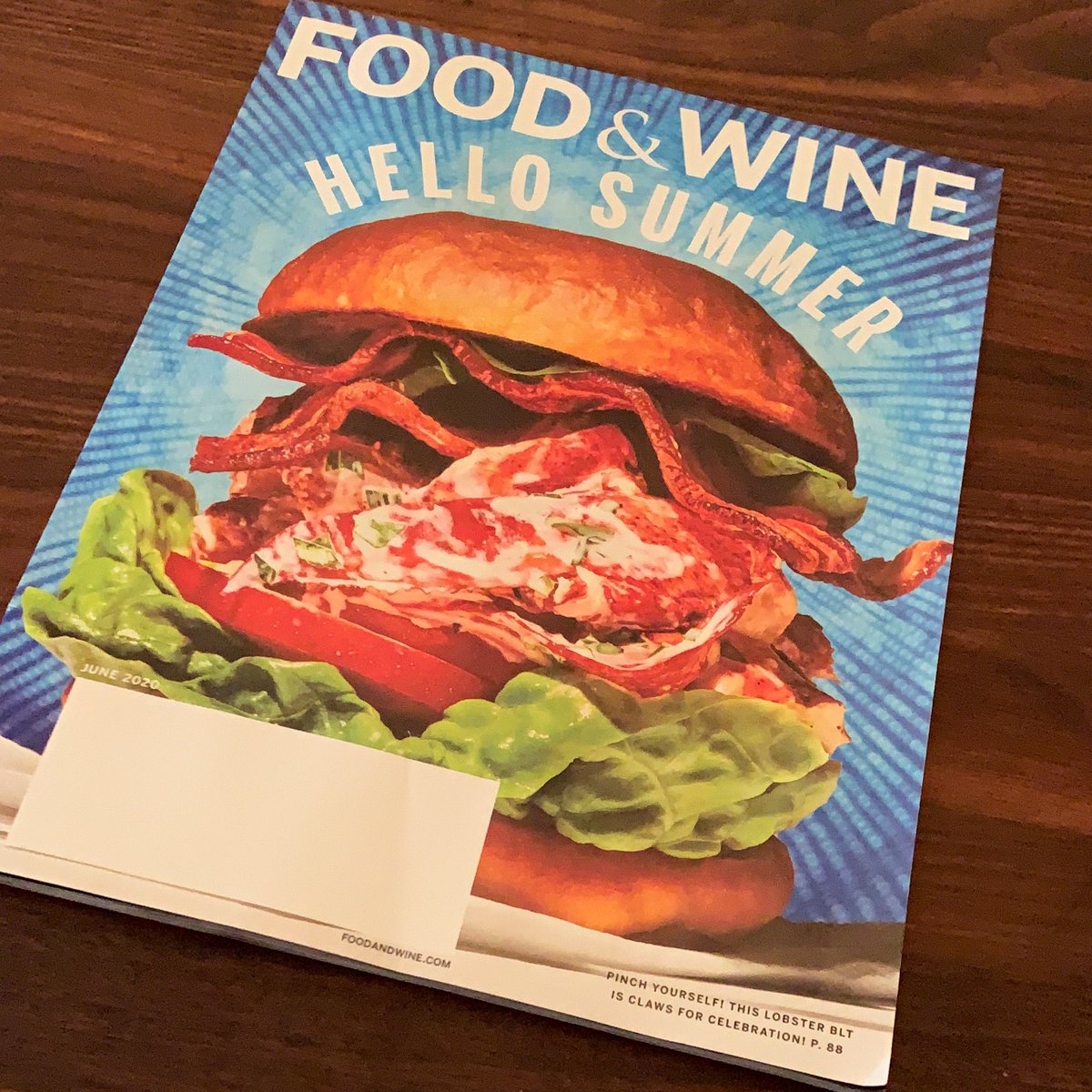 I needed a Sunday project and while I’m frankly tired of cooking the  @foodandwine summer issue arrived a few days ago.