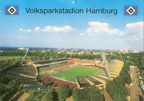 One thing HSV and RFC had in common at the time was a running track around the pitch between the supporters and the pitch. Despite that feature the atmosphere was amazing, and Hamburg fans decided there and then to found a fan club in Germany which they called “Hamburg Loyal RSC”