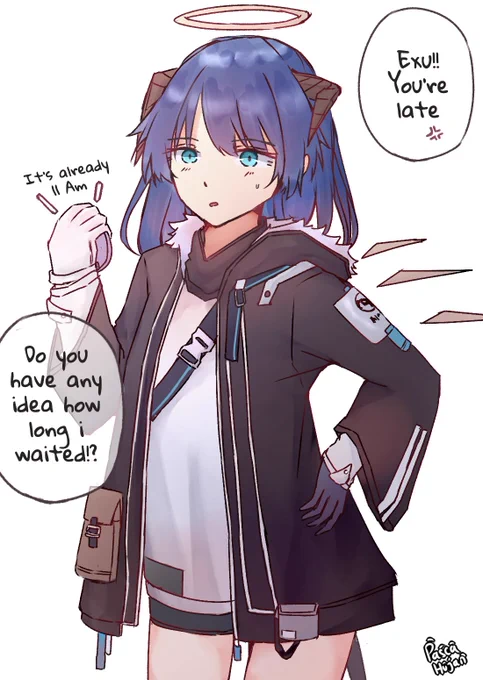Sensitive topics.

#明日方舟 #アークナイツ #명일방주 #Arknights 