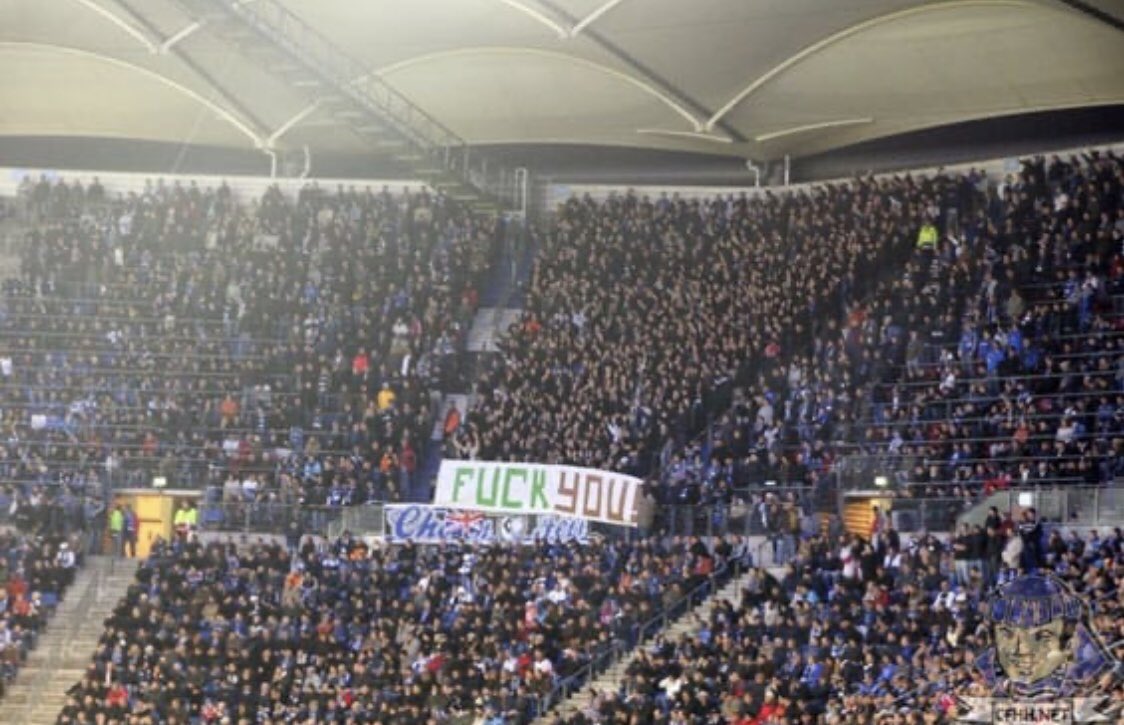 The Rangers fans supported HSV against Celtic (of course!!) and were impressed at the choreography of tifos and songs the HSV supporters displayed that night. (I would recommend watching HSV fan videos of these games on YouTube)