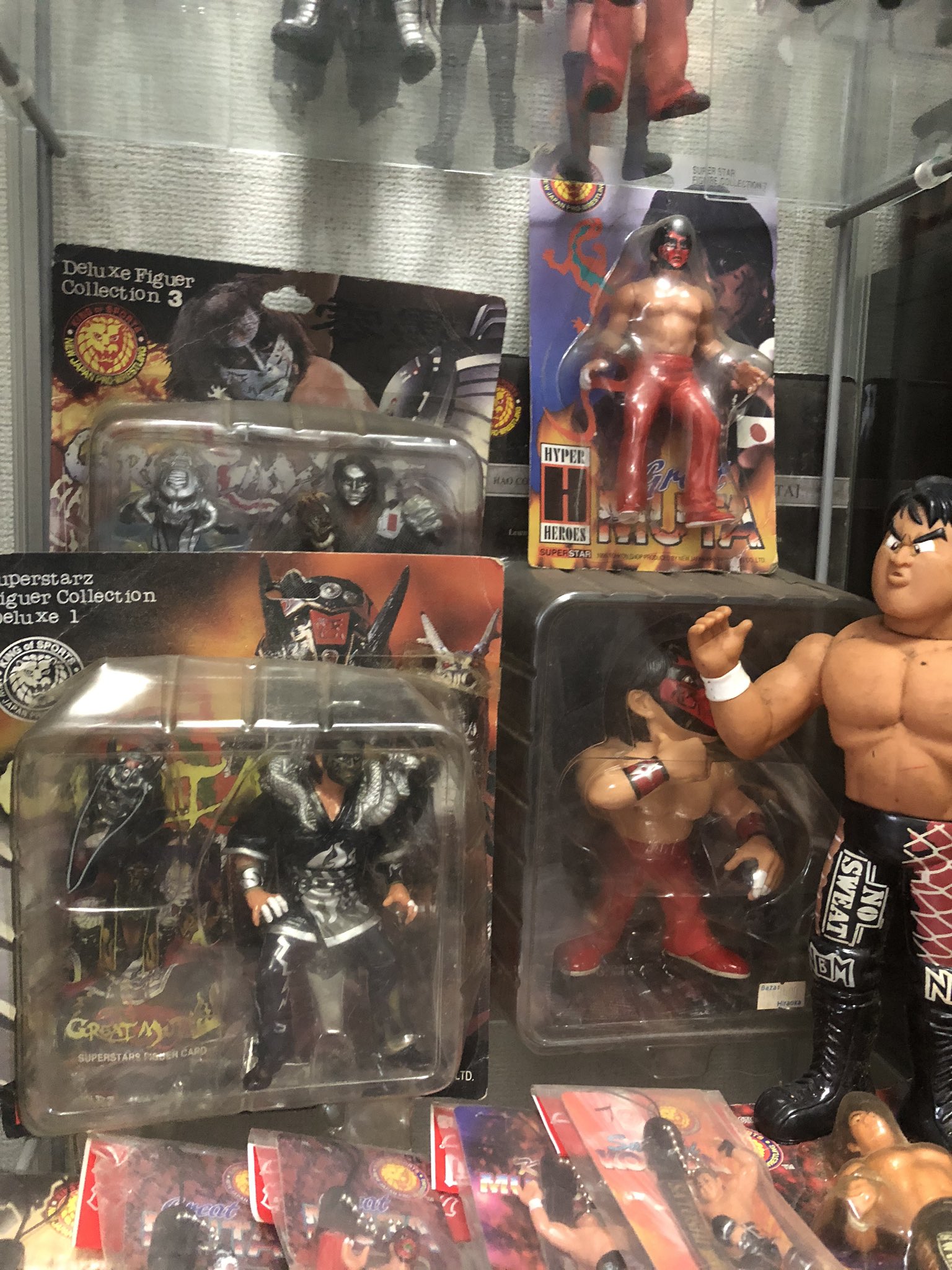 wwe njpwグレート・ムタ デラックスフィギュアコレクション3