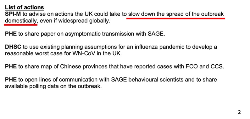 And right form the start, the question asked was not "how can we STOP this virus", but "how can we delay its spread?"  @LABailey  @alpapatel