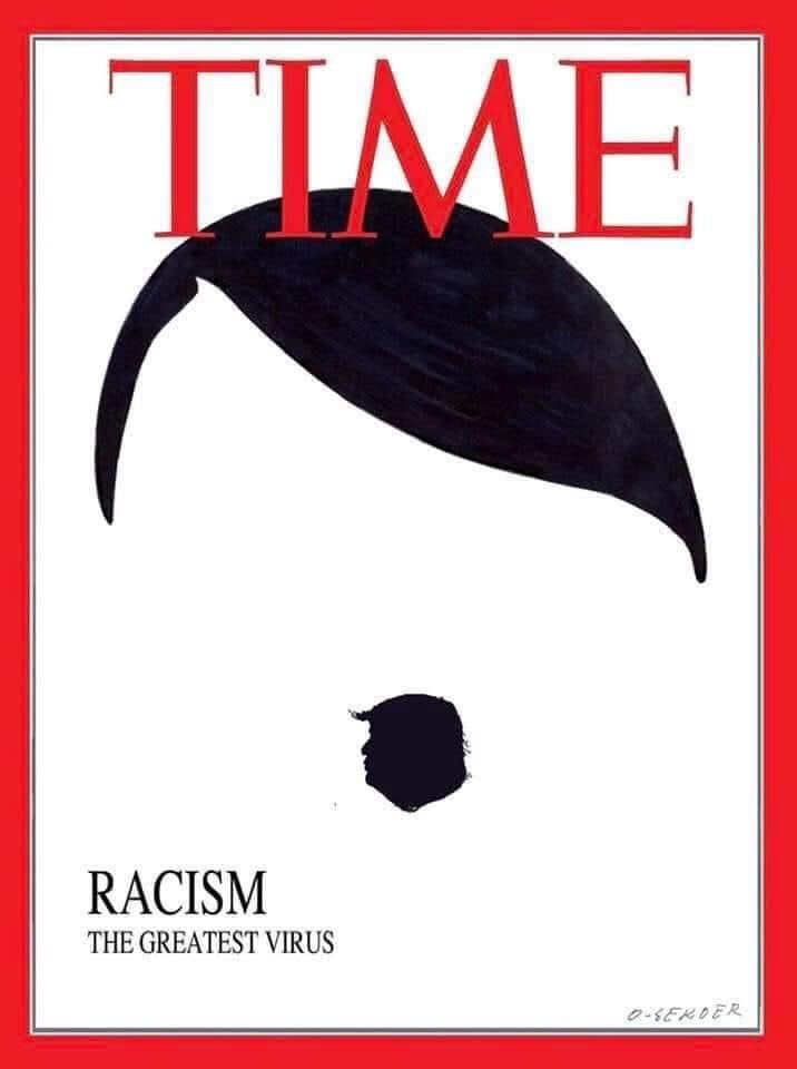 BalqisGardenia's tweet photo. Le @TIME ne fera jamais une couverture aussi solide.
Copie de couverture du film "Il est de retour" de #TimurVermes 
(film à ne pas rater !!!)👍👍 👍 
#LaUne 👏👏👏🎩🎩🎩
#georgesfloyd 🙏🙏🙏 #BLACK_LIVES_MATTER
#mineapolis #racism https://t.co/K573SDP1Ou