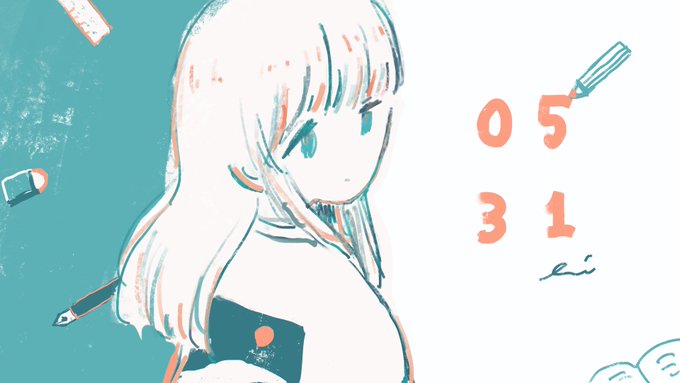 今日もバイト?なので、その前にちょっとだけらくがき 