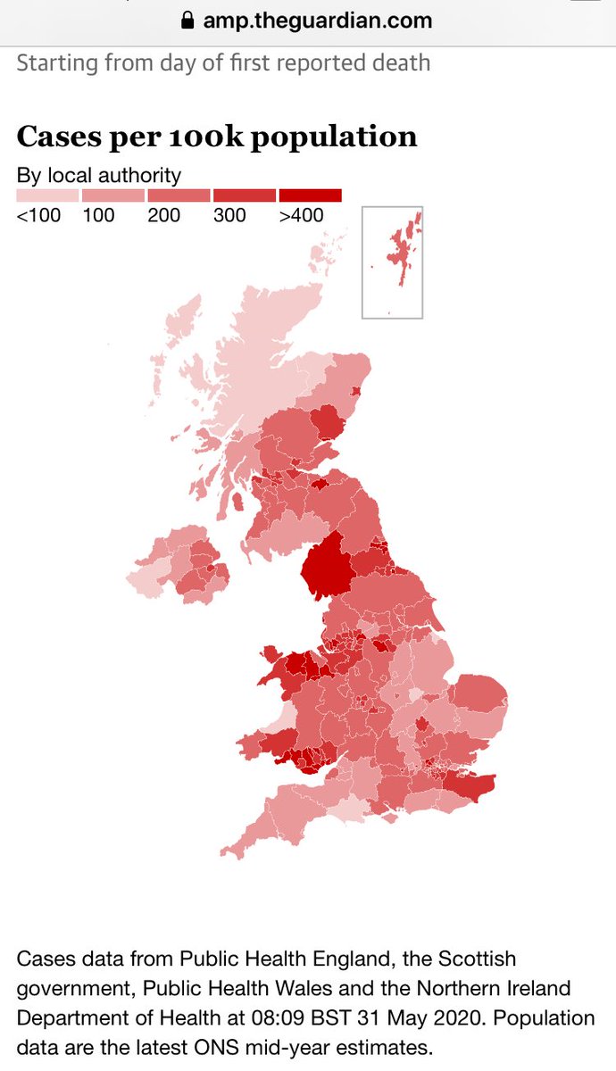 JoolsFox's tweet image. I’m jealous of anyone who can find the 5 colours in this map ⁦@guardian⁩ ⁦@colourblindorg⁩