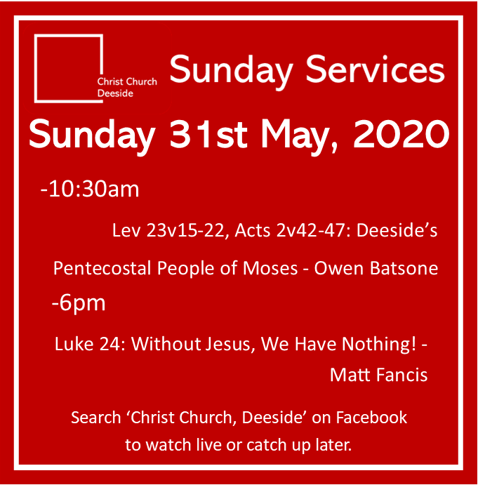 CCDeeside's tweet photo. Tune in for our live services today #sundayservice https://t.co/EcmCVlGUth