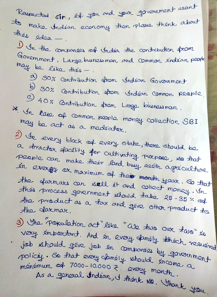 mridupawan103's tweet photo. @narendramodi Sir if you want to make India a Powerful country then think about the basics about the people and economy https://t.co/RiU5esOYkT