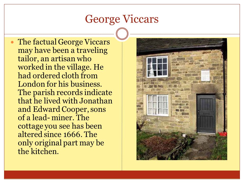 Alexander Hadfield had recently married a widow called Mary Cooper, who had two sons.Mr Hadfield hired an assistant called George Viccars, a travelling tailor, who lodged with them at the time in their little cottage. #Eyam  #COVID19