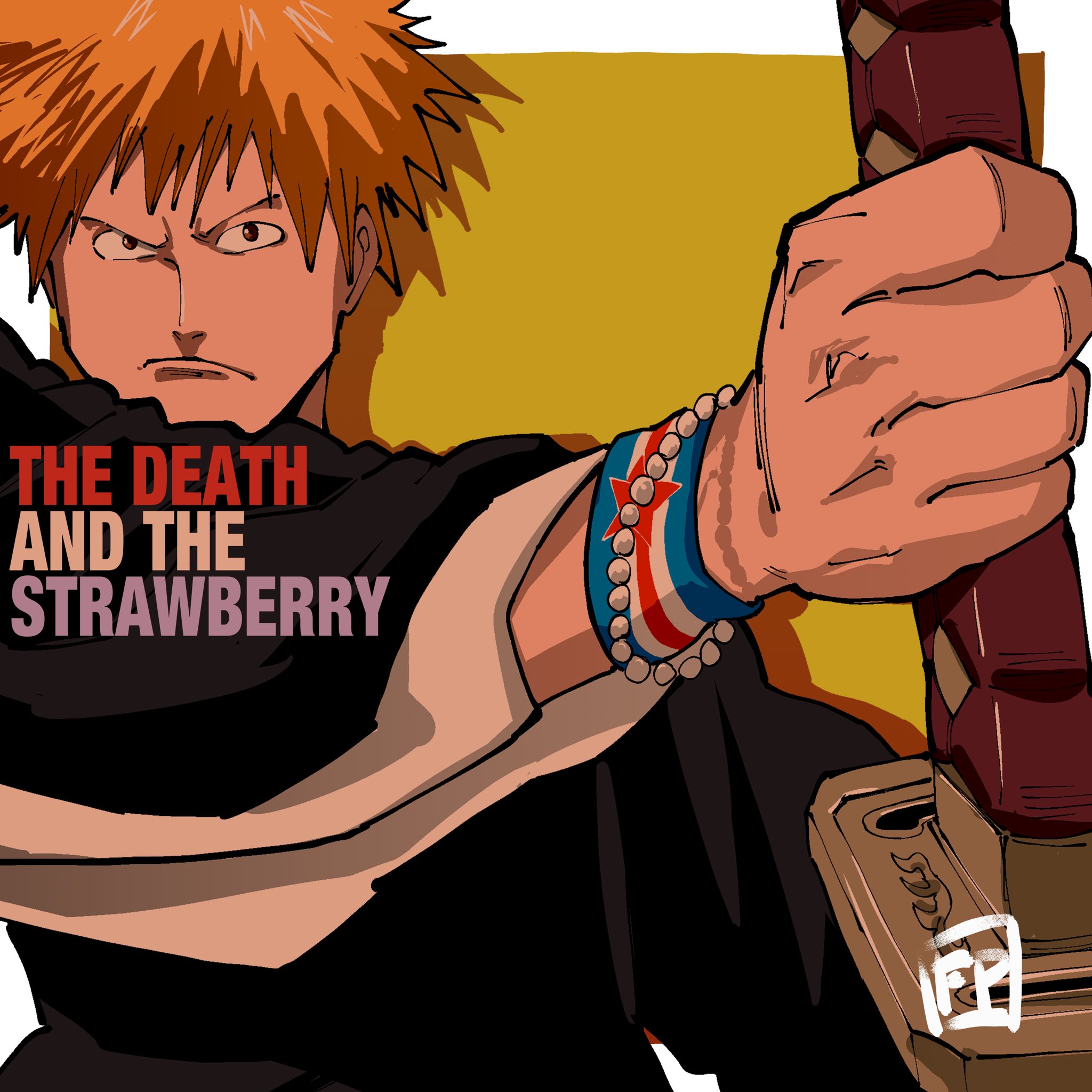 Fp Manga Bleach Vol 1 Cover Remake The Death And The Strawberry Bleach Coverremake Cover Remake Death Strawberry Ichigo Kurosaki Shinigami Substitutesoulreaper Soulreaper Substituteshinigami Manga Color Digitalart