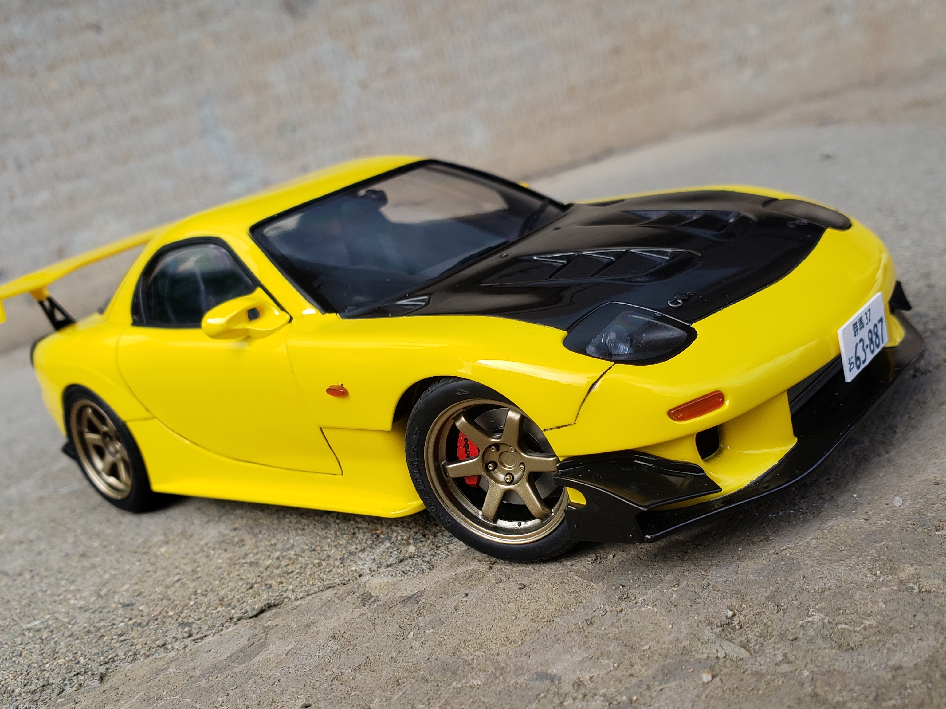 つねばり Fmc イニシャルdより高橋啓介仕様fd3s Rx 7完成 プロジェクトd編の最終戦時を再現しました 一応アニメ版 アオシマ T Co 6m3j0ky4eo Twitter
