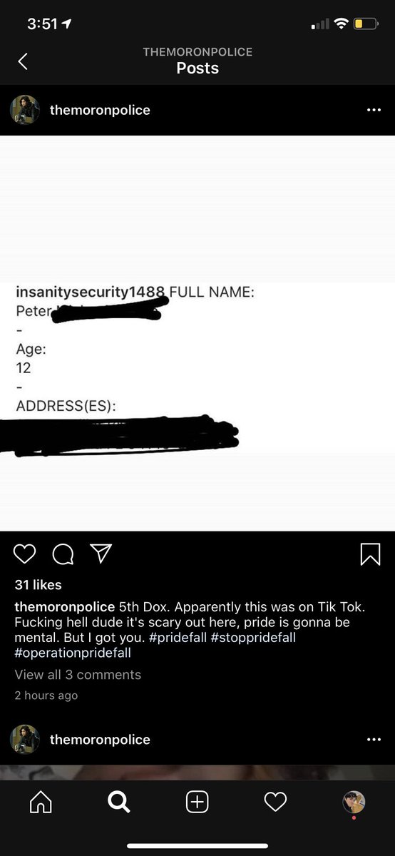 For people who haven’t heard the news about   #pridefall there’s 5 confirmed doxxing incidents, and two of them are CHILDREN around the age of 12