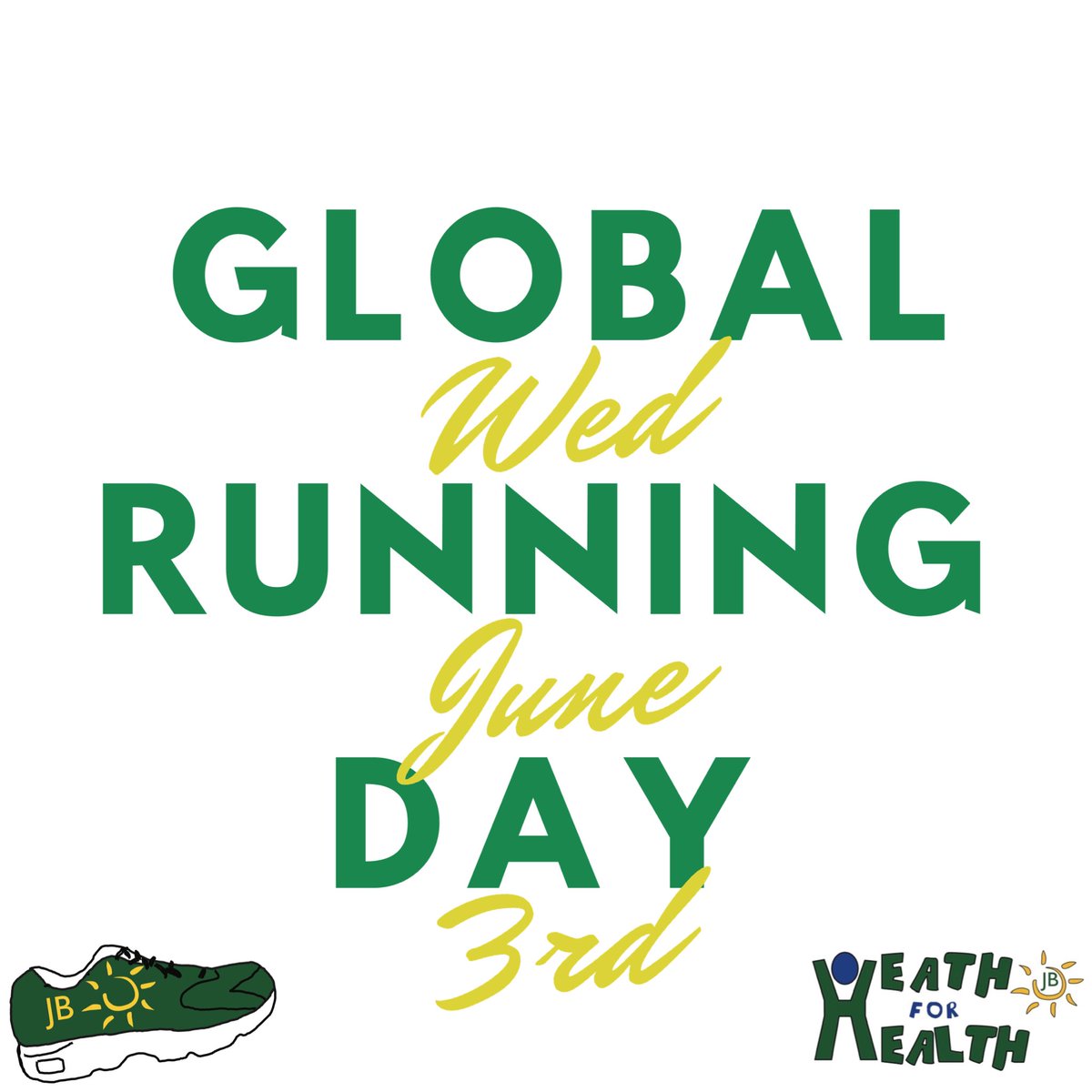 Heathforhealth's tweet photo. ‘Global Running Day’ calls on people across the world to celebrate by running 1 mile (or 5km) for someone that inspires them &amp; tag a friend to do the same- A worldwide game of virtual tag. #HeathforHealth #GlobalRunningDay https://t.co/7FHrkLIFxd @JBPrimary #running #run #runners https://t.co/UFuQbsSjJX