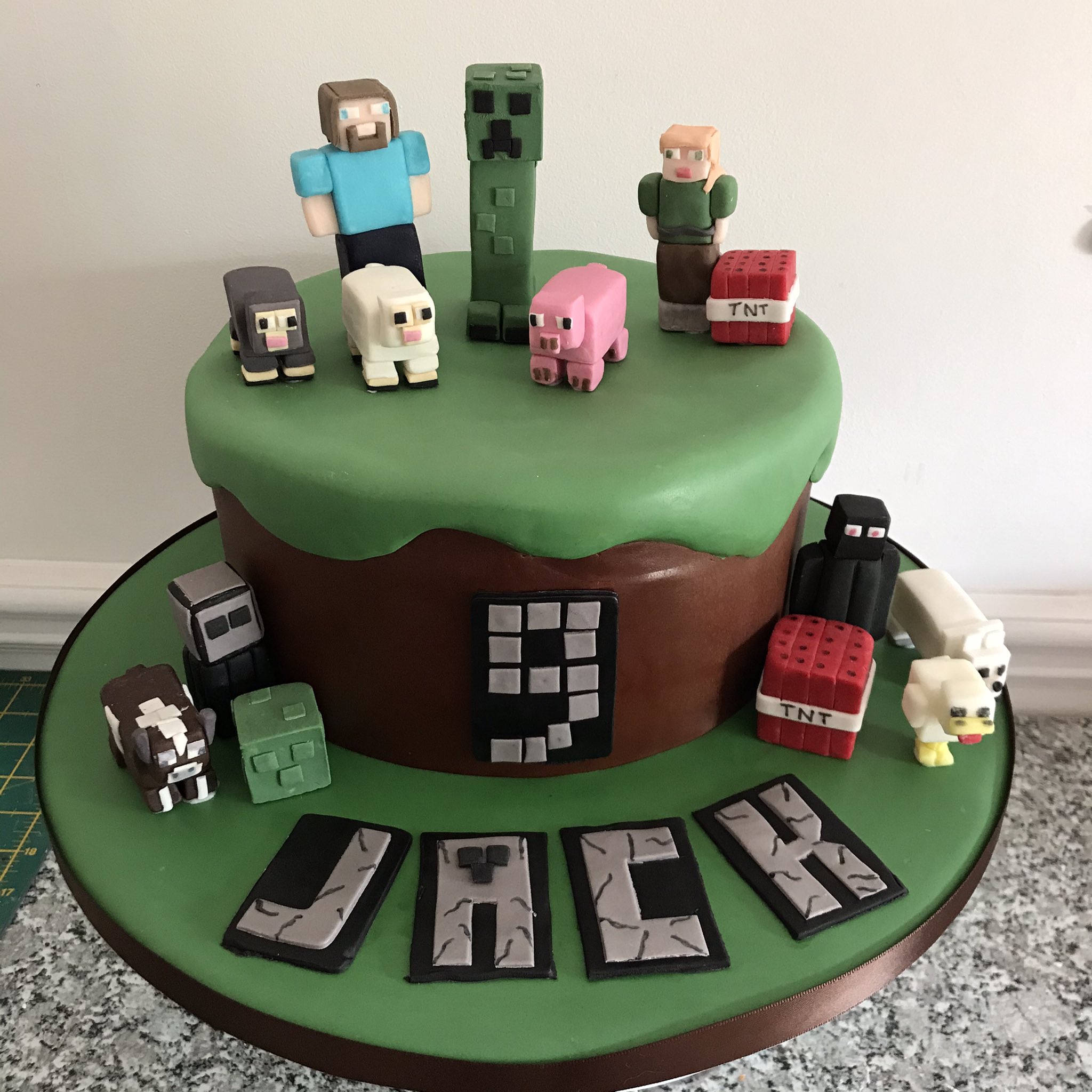 Party Cakes : Minecraft!!!!!