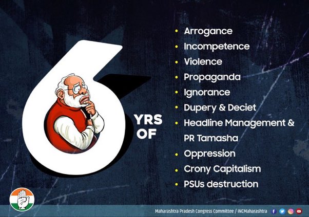 #6YearsIndiaInTears